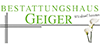 Firmenlogo: Bestattungshaus Geiger